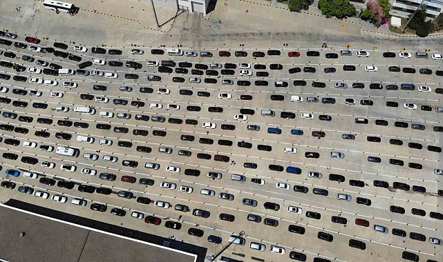 Kapıkule'de tarihi rekor