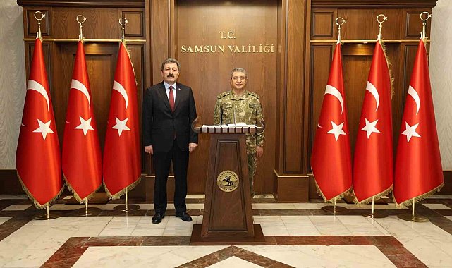 Kara Kuvvetleri Komutanı Samsun'da