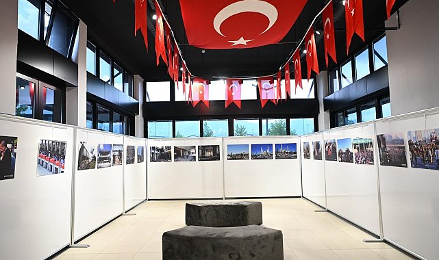 Kartepe'de "15 Temmuz Zamanı Durduran Gece Sergisi"
