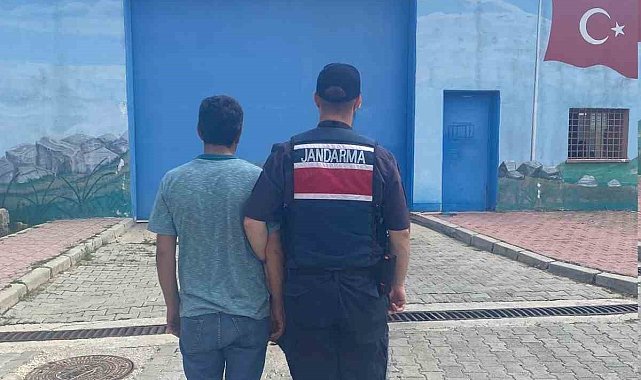 Kasten yaralama suçundan aranan şahsı jandarma yakaladı