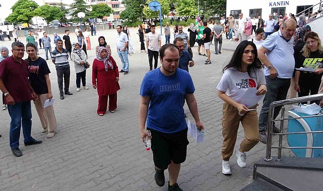 Kayseri'de KPSS heyecanı