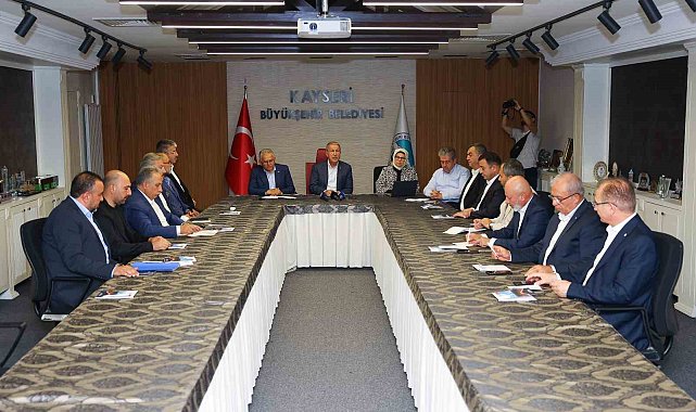 Kayseri'nin yatırımı değerlendirildi