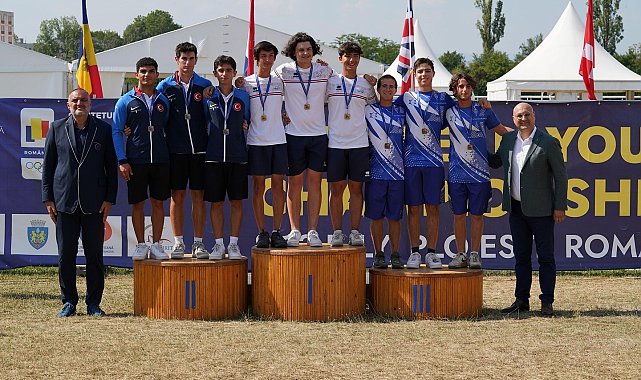 Kayserili okçulardan iki Avrupa ikinciliği geldi