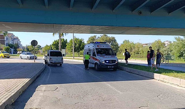 Kaza yapan motosiklet sürücüsüne yetersiz ehliyet ve muayene cezası