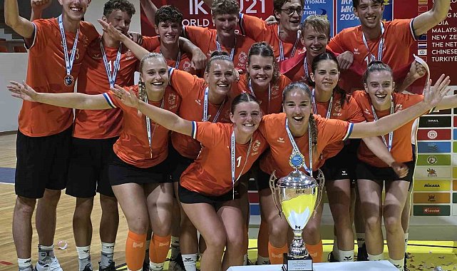 Kemer'de korfbol heyecanı yaşandı
