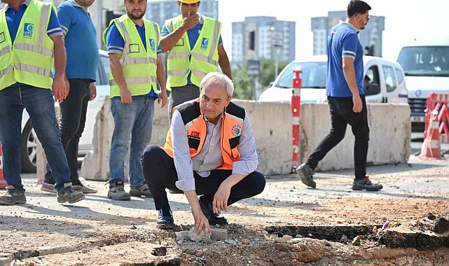 Kepez, Büyükşehir ile birlikte ilçenin yağmur suyu sorununu çözüyor