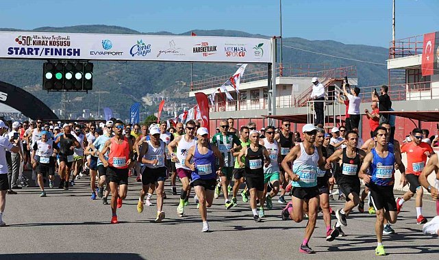 Kiraz Koşusu heyecanı