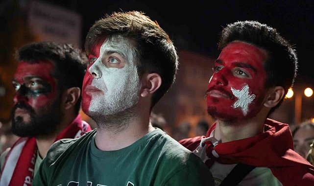 Kırıkkale'de EURO 2024 heyecanı: Milli takım sevinci ve üzüntüsü bir arada yaşandı