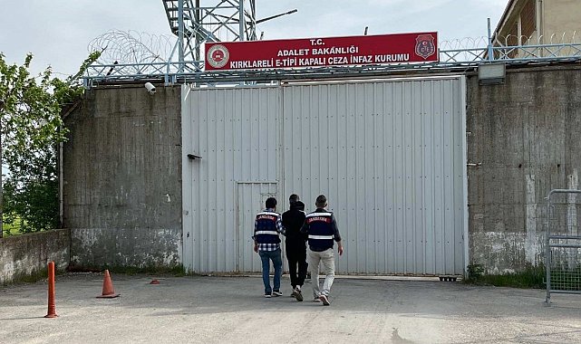Kırklareli'nde 14 hükümlü yakalandı