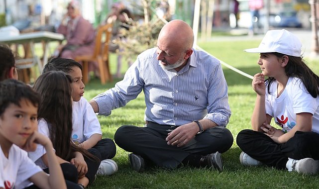 Kocasinan'ın estetik görünümlü parkları görsel şölen sunuyor