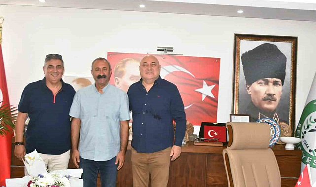 Komünist Başkan Yatağan Belediye Başkanı Günay'ı ziyaret etti