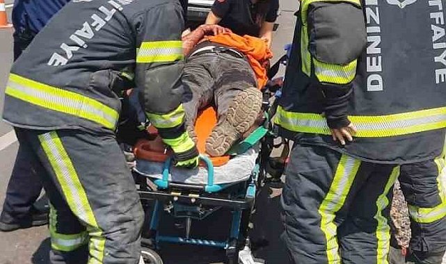 Kontrolden çıkan otomobil şarampole yuvarladı: 3 yaralı