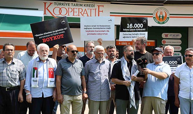 Konya'da STK'lardan Tarım Kredi Kooperatif Markete boykota uymama tepkisi