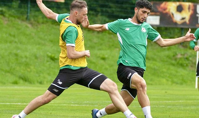 Konyaspor, Slovenya kampındaki hazırlıklarını sürdürüyor