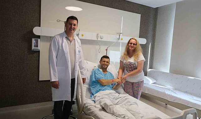 Kosova'dan İstanbul'a organ nakli için geldiler: Eşinin fedakarlığıyla sağlığına kavuştu