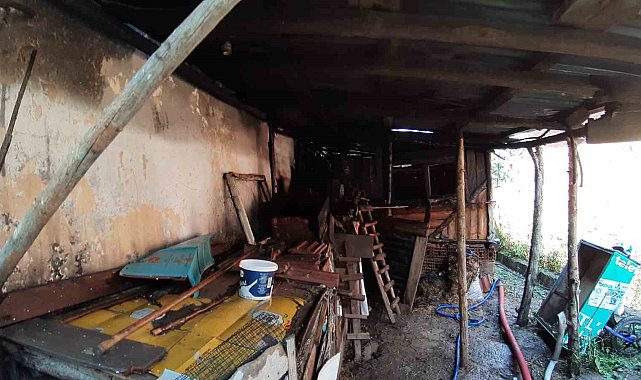 Köyde bulunan su tankeri faciayı önledi