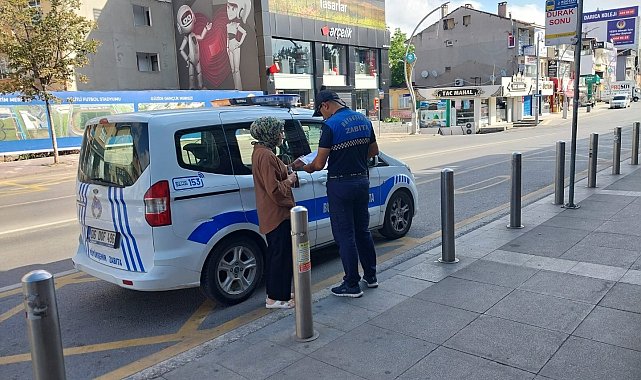KPSS'ye geç kalanların imdadına zabıta ekipleri yetişti