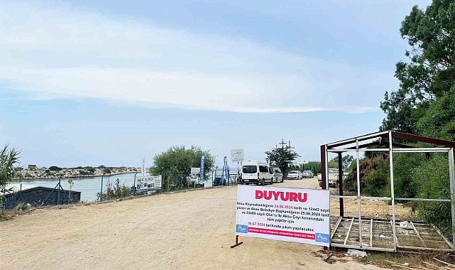Kumköy sahili ve Aksu Cayı'ndaki 600 kaçak yapı kaldırılıyor