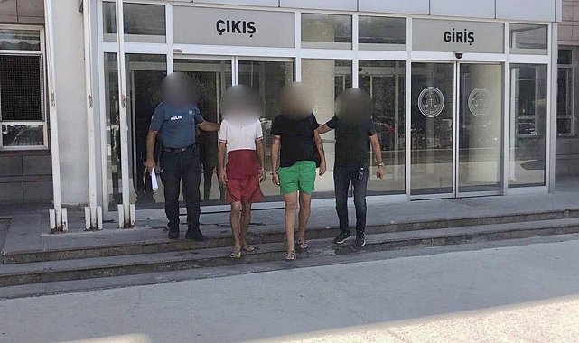 Kuşadası'nda haklarında kesinleşmiş hapis cezası bulunan şahıslar yakalandı