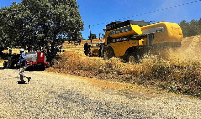 Kütahya'da biçerdöverlerin yanında su tankeri bulundurma zorunluluğu