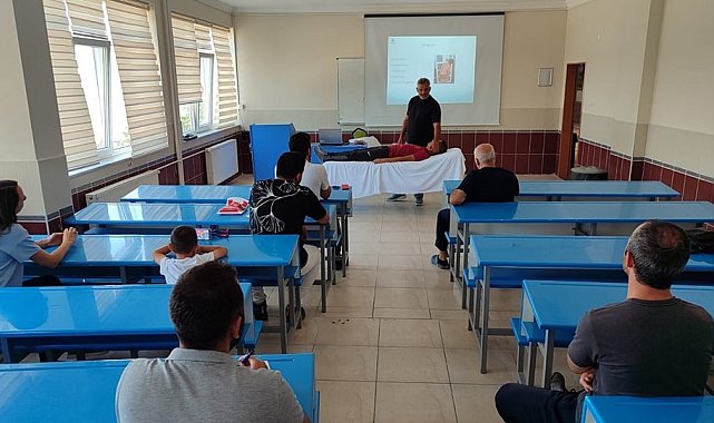 Kütahya'da "Lumbar Bölge Tedavisi" konulu workshop çalışması yapıldı