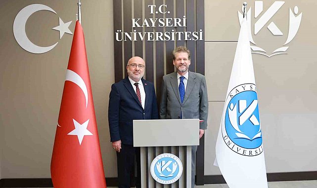 Kuzey Makedonya Büyükelçisi rektör Karamustafa'yı ziyaret etti