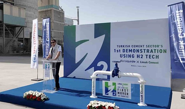 Limak Çimento 2030'dan itibaren hidrojen içerikli karbon-nötr yakıt kullanımına geçecek