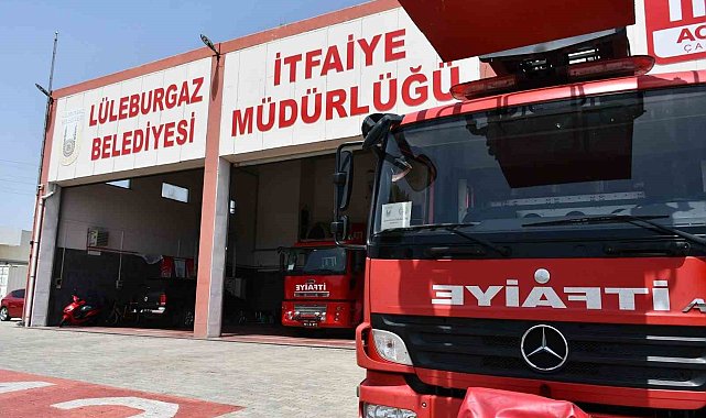 Lüleburgaz itfaiyesinden 6 ayda 207 yangına müdahale