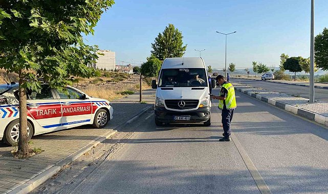 Manisa Jandarmasından özel trafik denetimi