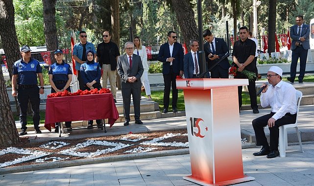 Manisa'da 15 Temmuz şehitleri unutulmadı