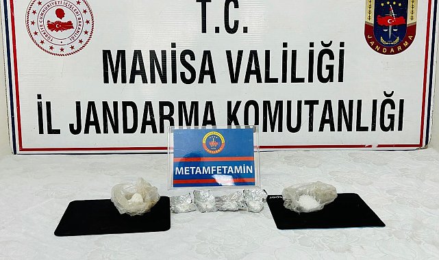 Manisa'da üzerinden metamfetamin çıkan zehir taciri tutuklandı