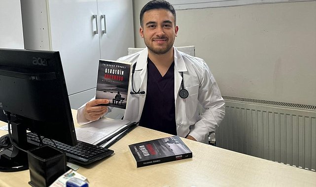 Manisalı doktordan polisiye roman kitabı