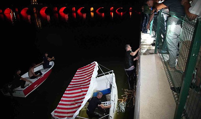 Meriç Nehri'nde can pazarı: Alabora olan teknedeki 5 kişi boğulmaktan son anda kurtarıldı