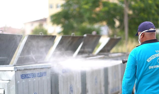 Merkezefendi Belediyesi haşerelere karşı etkin mücadeleyi sürdürüyor