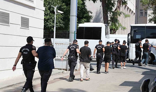 Mersin merkezli dolandırıcılık operasyonu: 57 gözaltı