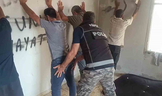 Metruk binalarda uyuşturucu kullananlara 'şok' baskın