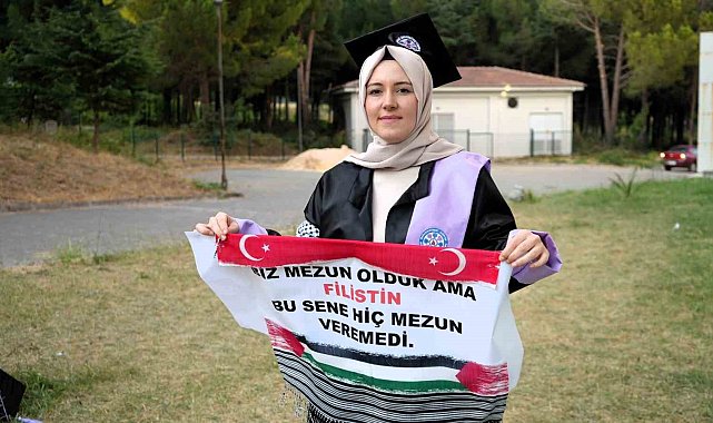 Mezun öğrencilerden Filistin'e destek
