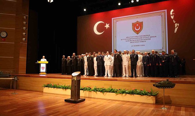 Milli Savunma Üniversitesi mezuniyet töreni