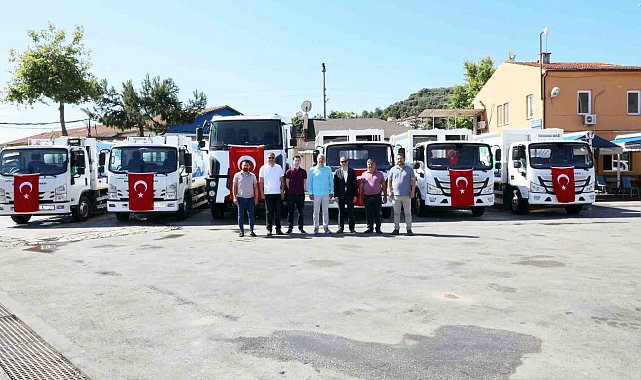 Mudanya'da temizlik filosu yeni araçlarla güçlendi