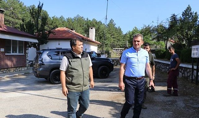 Muğla Orman Bölge Müdürü Ülküdür yılanlı bölgesinde İnceleme yaptı