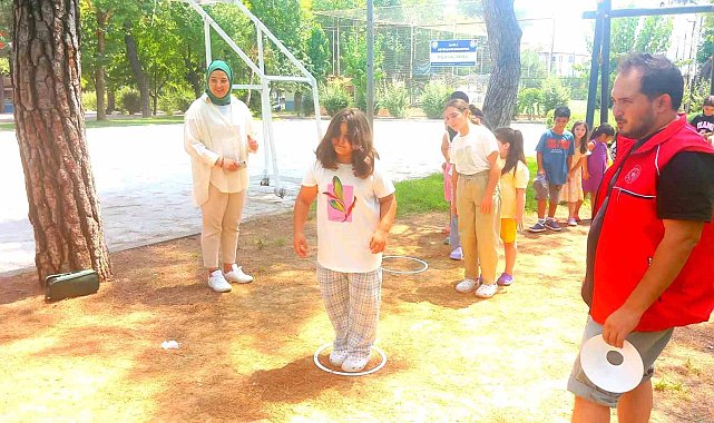 Muğla'da Yaz Kurslarında çocuklara bocce eğitimi veriliyor