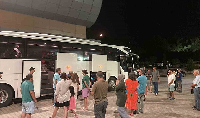 Muğlalı çocuklar Ankara'daki yaz kampına uğurlandı