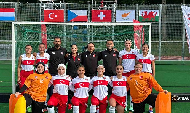 Muğlalı sporcuların da yer aldığı Kadın Hokey Milli Takımı Avrupa 5'ncisi oldu