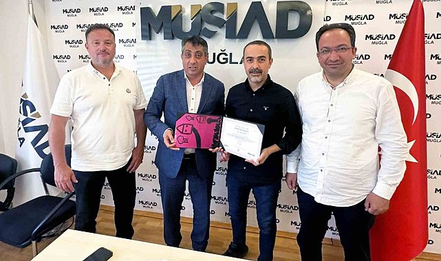 MÜSİAD Finansal Hizmetler ve Eğitim Sektör Kurulu Başkanından Muğla MÜSİAD'a ziyaret