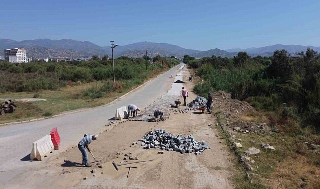 Nazilli Sümer Mahallesi'nde yol çalışmaları tamamlandı