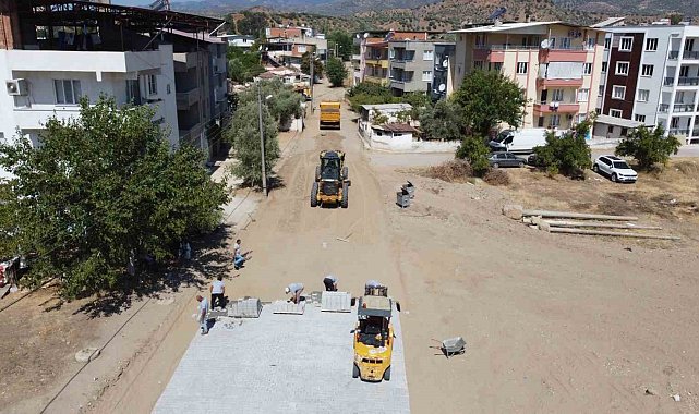 Nazilli'de deforme yollar yenileniyor