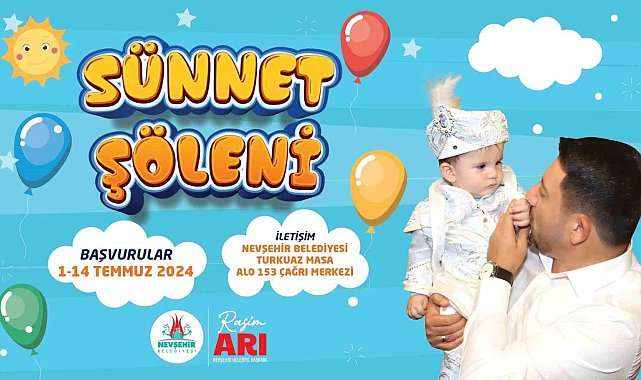 Nevşehir'de 'Sünnet Şöleni' kayıtları başladı