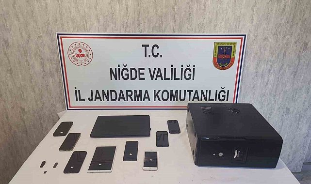 Niğde&#039;de şantaj çetesine jandarmadan darbe