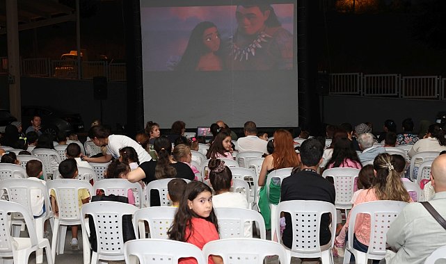 Nilüfer'de çocuklar açık hava sinemasında eğlenecek