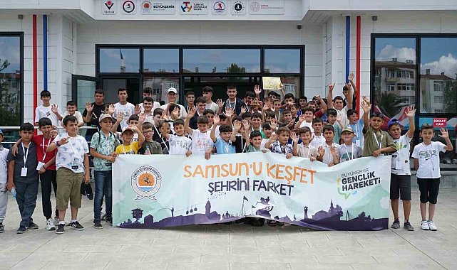 Öğrenciler Samsun'u keşfetti